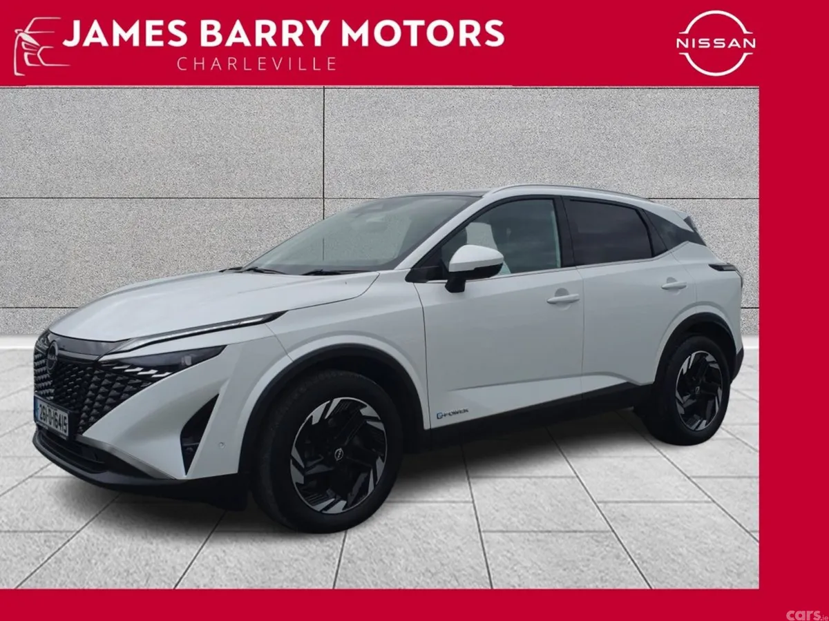 Nissan Qashqai MPV, Petrol Hybrid, 2026, White