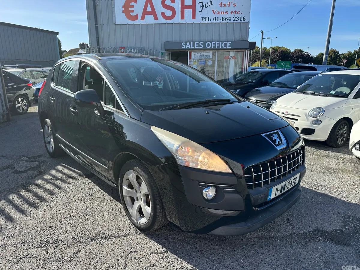 Peugeot 3008 Hatchback, Diesel, 2011, Black
