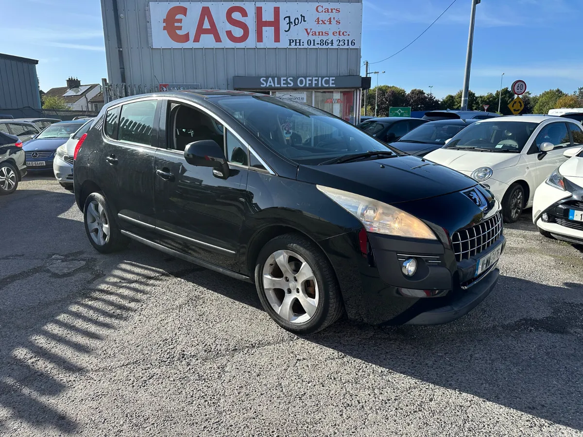 Peugeot 3008 Hatchback, Diesel, 2011, Black
