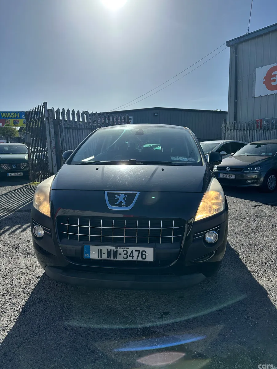 Peugeot 3008 Hatchback, Diesel, 2011, Black