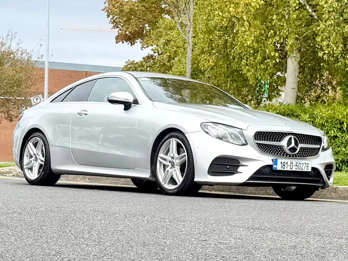Mercedes-Benz E-Class Coupe, Diesel, 2018, Silver