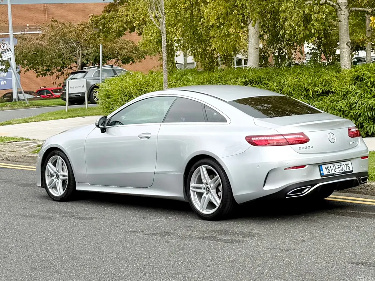 Mercedes-Benz E-Class Coupe, Diesel, 2018, Silver