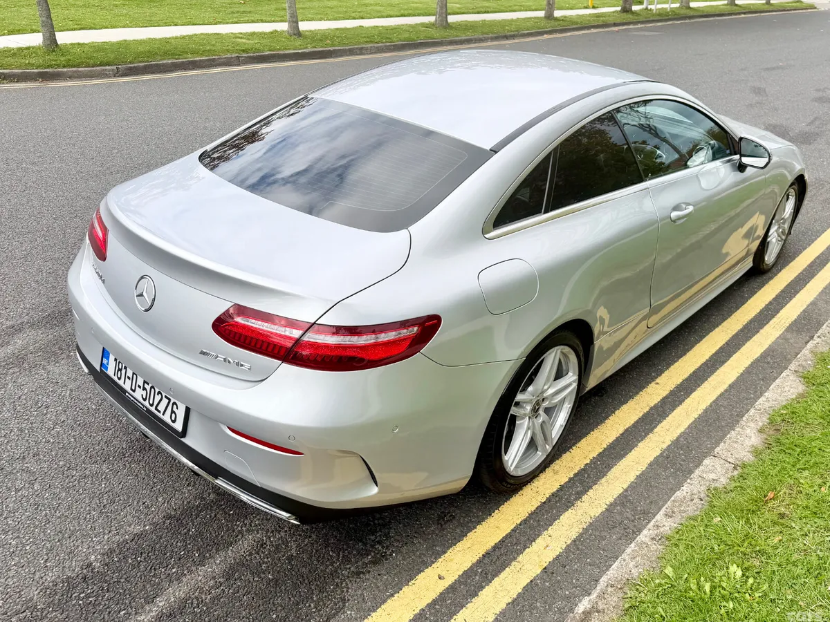 Mercedes-Benz E-Class Coupe, Diesel, 2018, Silver