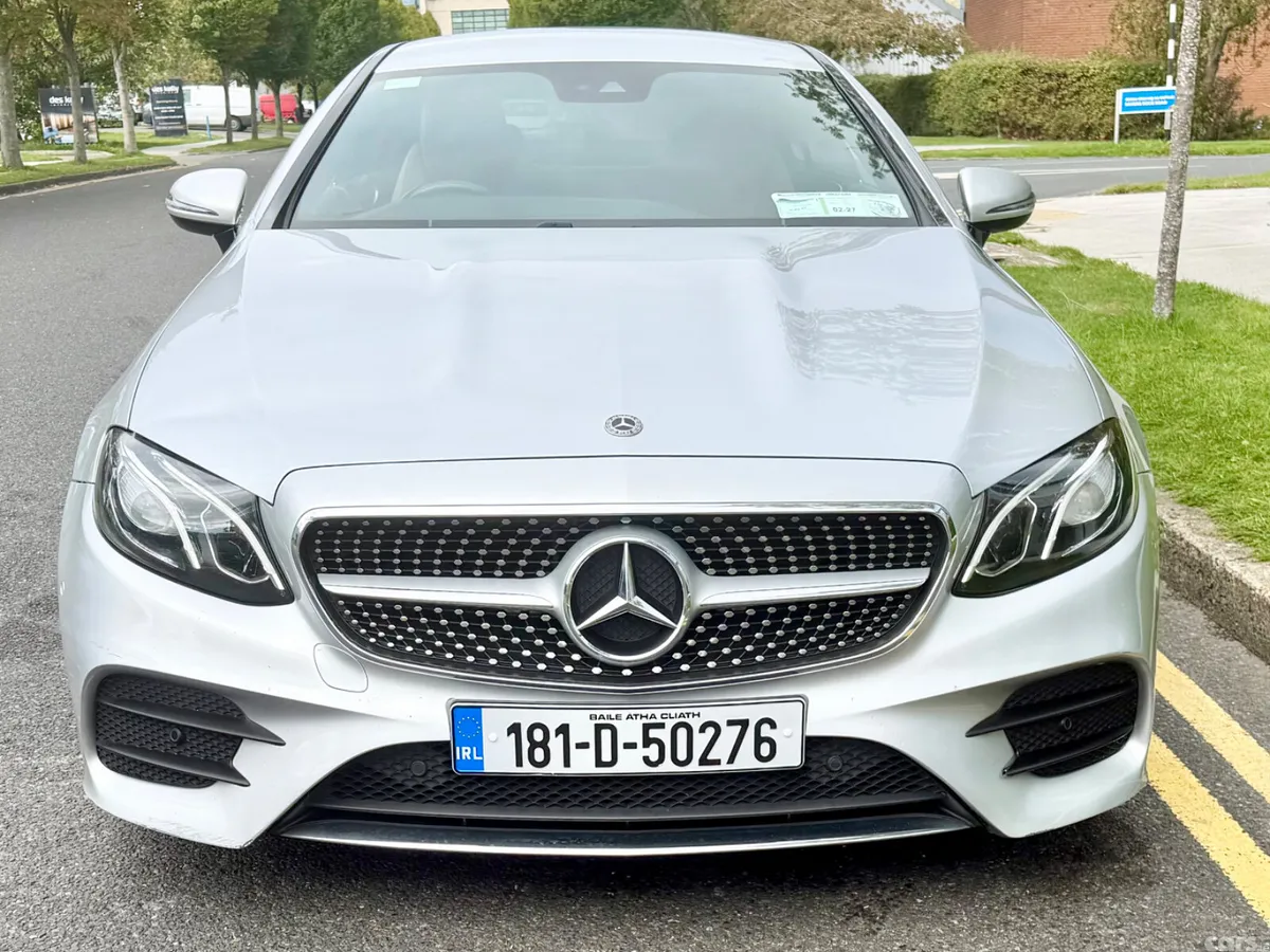 Mercedes-Benz E-Class Coupe, Diesel, 2018, Silver