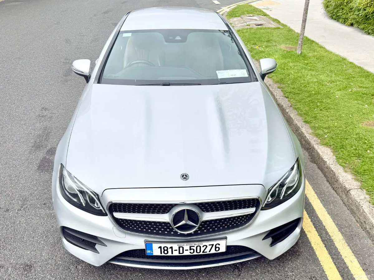 Mercedes-Benz E-Class Coupe, Diesel, 2018, Silver