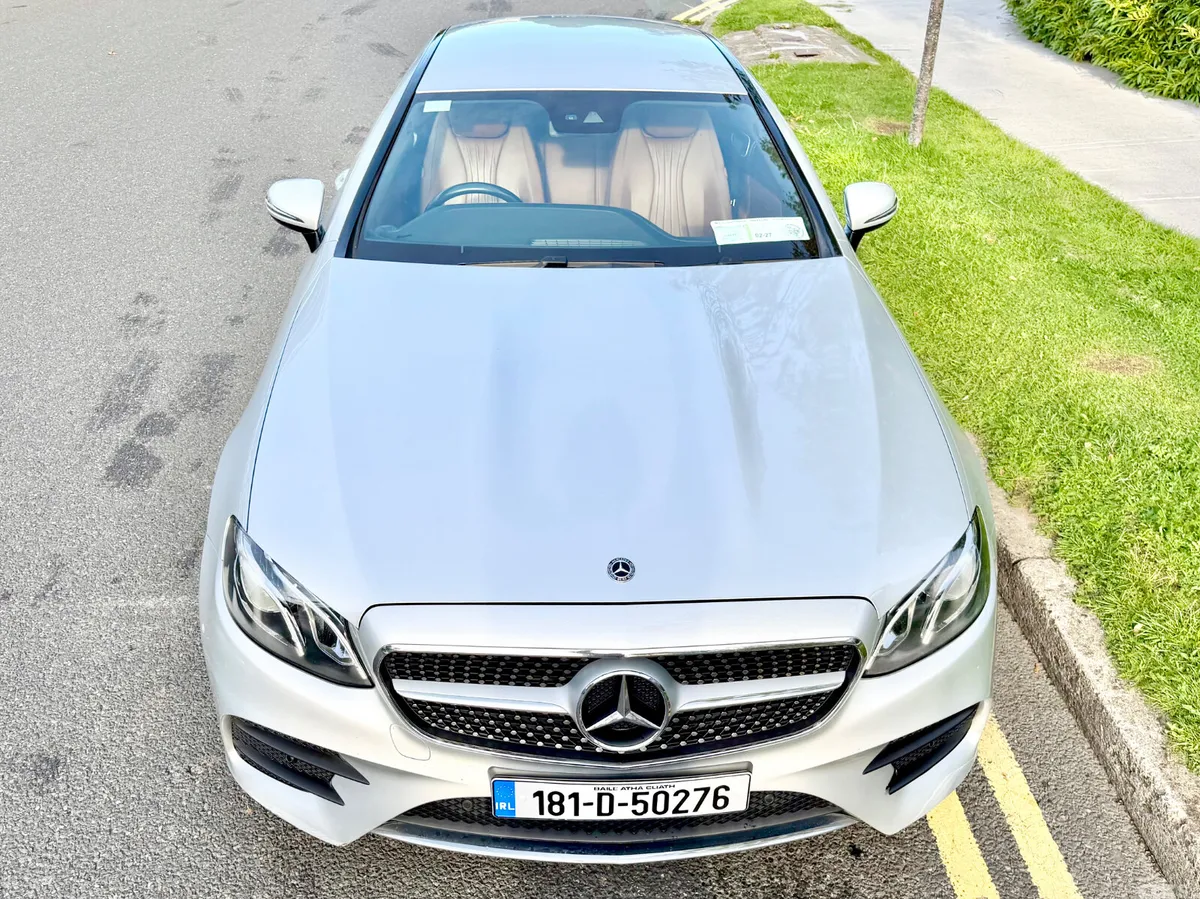 Mercedes-Benz E-Class Coupe, Diesel, 2018, Silver