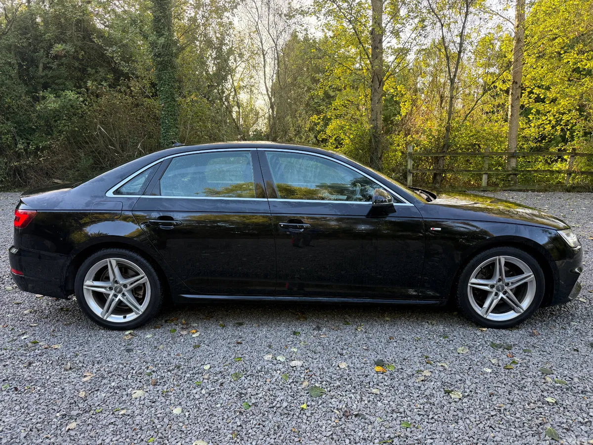Audi A4 Saloon, Petrol, 2018, Black