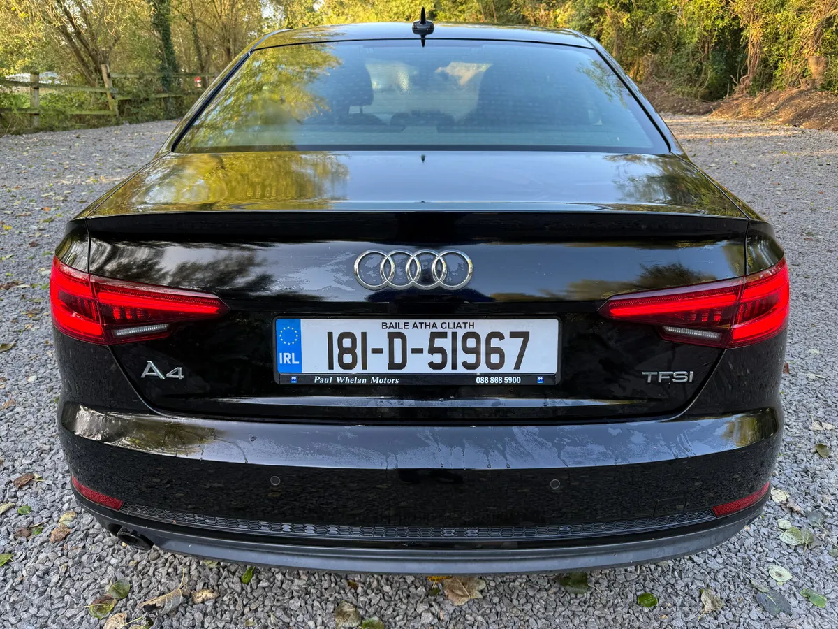 Audi A4 Saloon, Petrol, 2018, Black