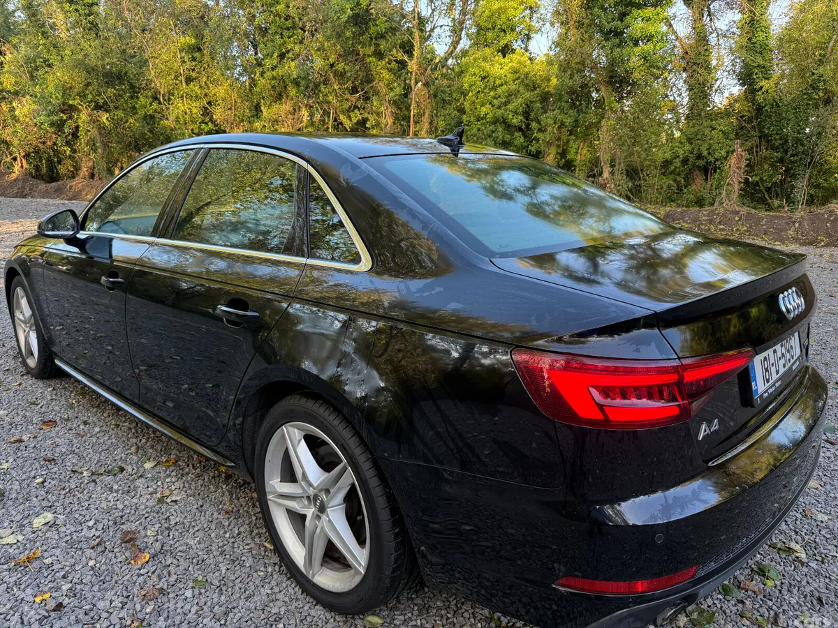 Audi A4 Saloon, Petrol, 2018, Black
