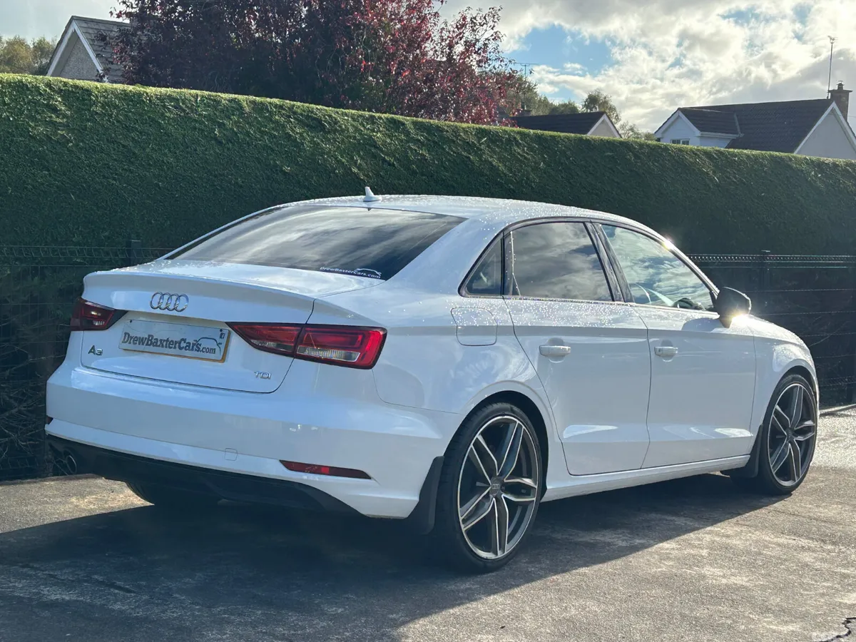 Audi A3 Saloon, Diesel, 2017, White