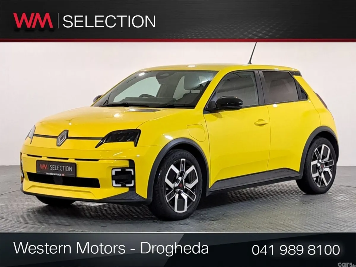 Renault 5 Hatchback, Electric, 2025, Yellow