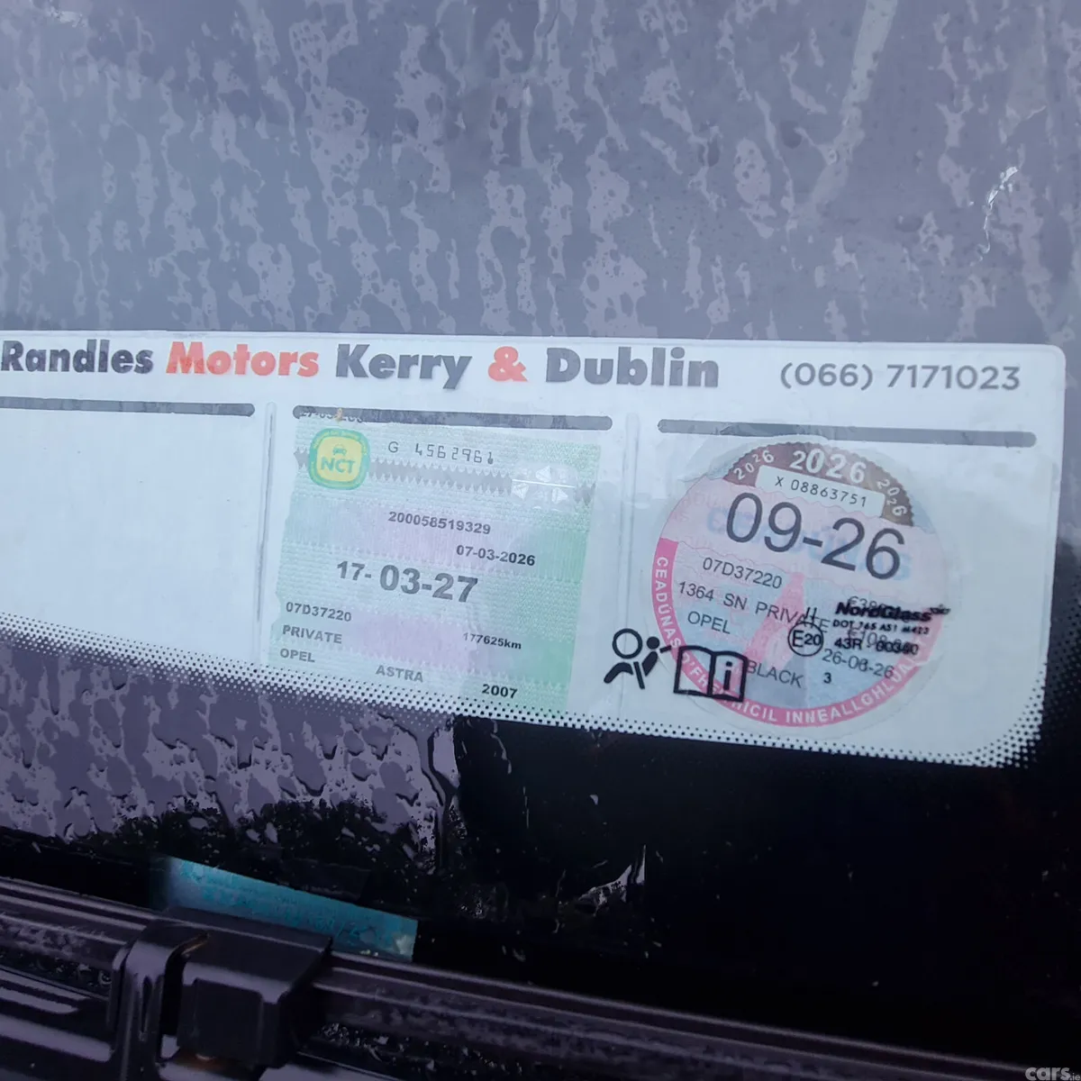 Opel Astra Hatchback, Petrol, 2007, Black