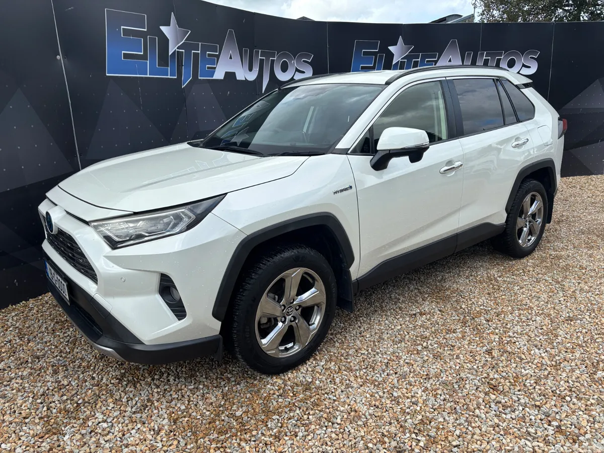 Toyota RAV4 SUV, Petrol Hybrid, 2019, White