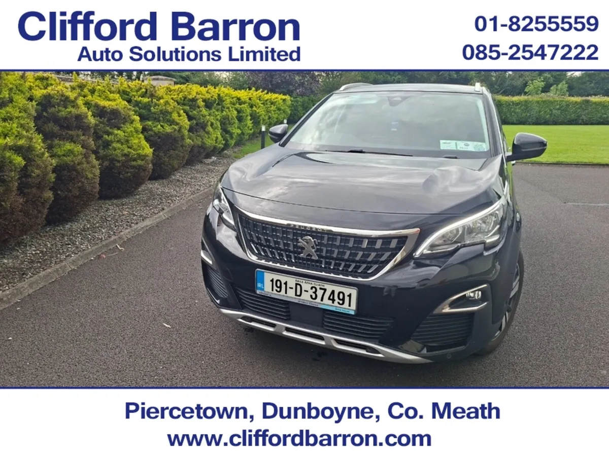 Peugeot 3008 MPV, Petrol, 2019, Black