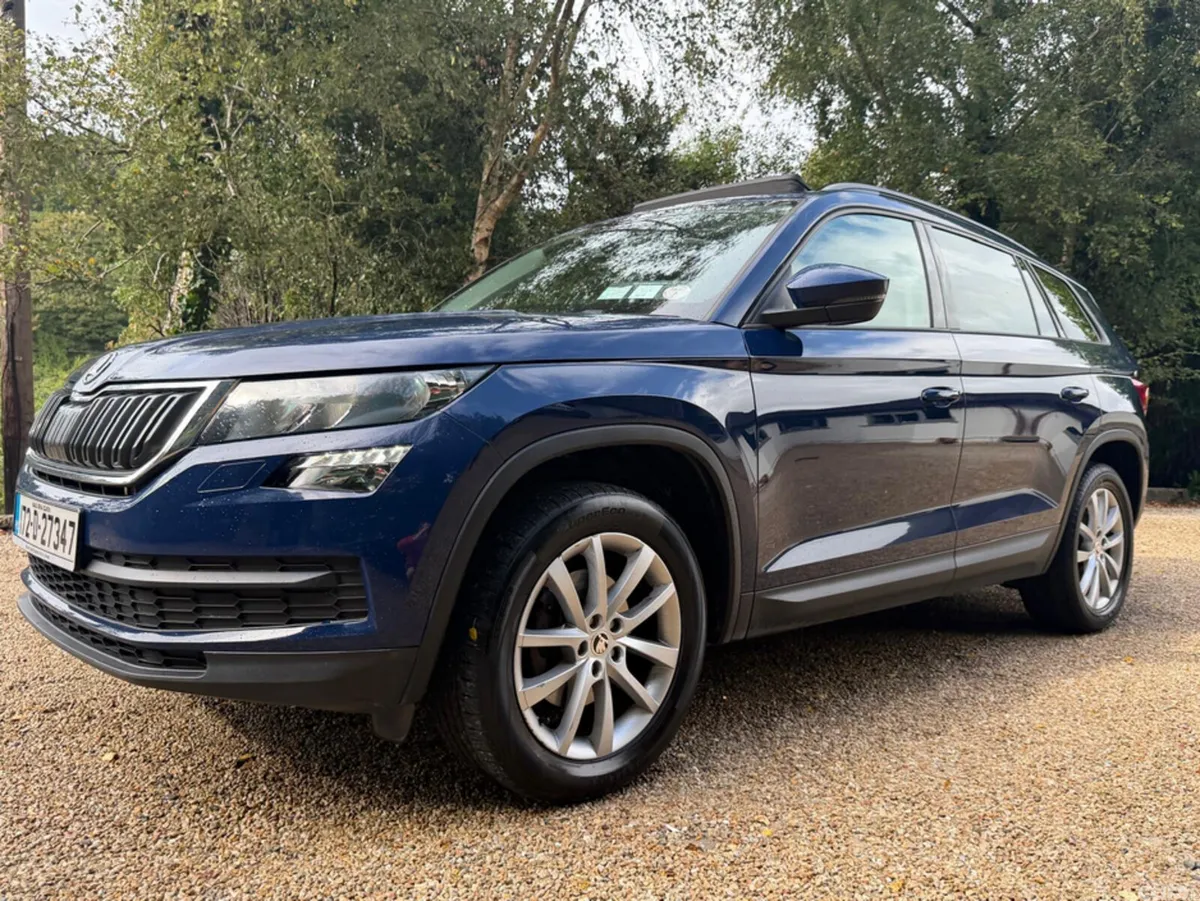 Skoda Kodiaq Estate, Petrol, 2017, Blue