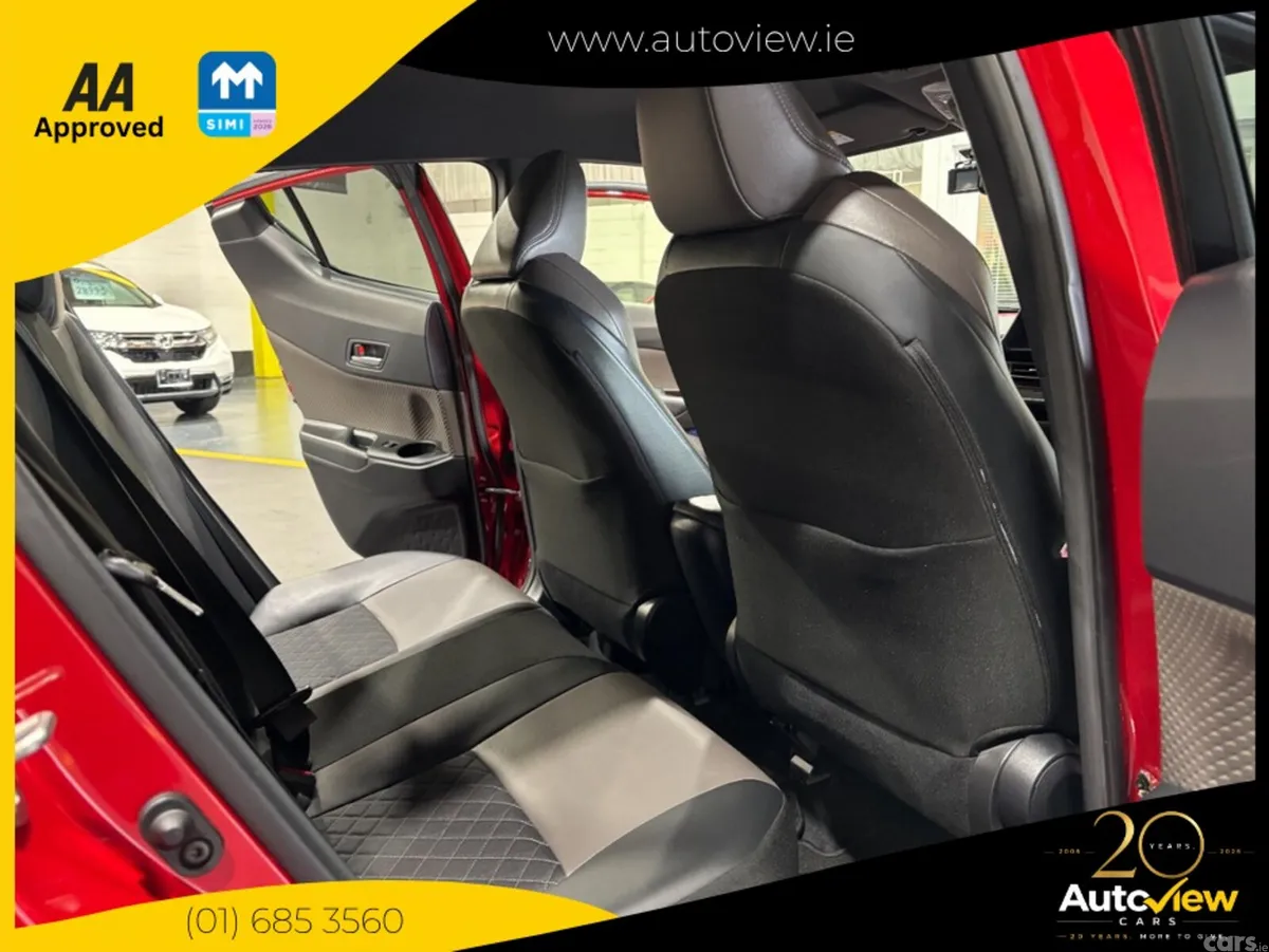 Toyota C-HR SUV, Petrol Hybrid, 2021, Red
