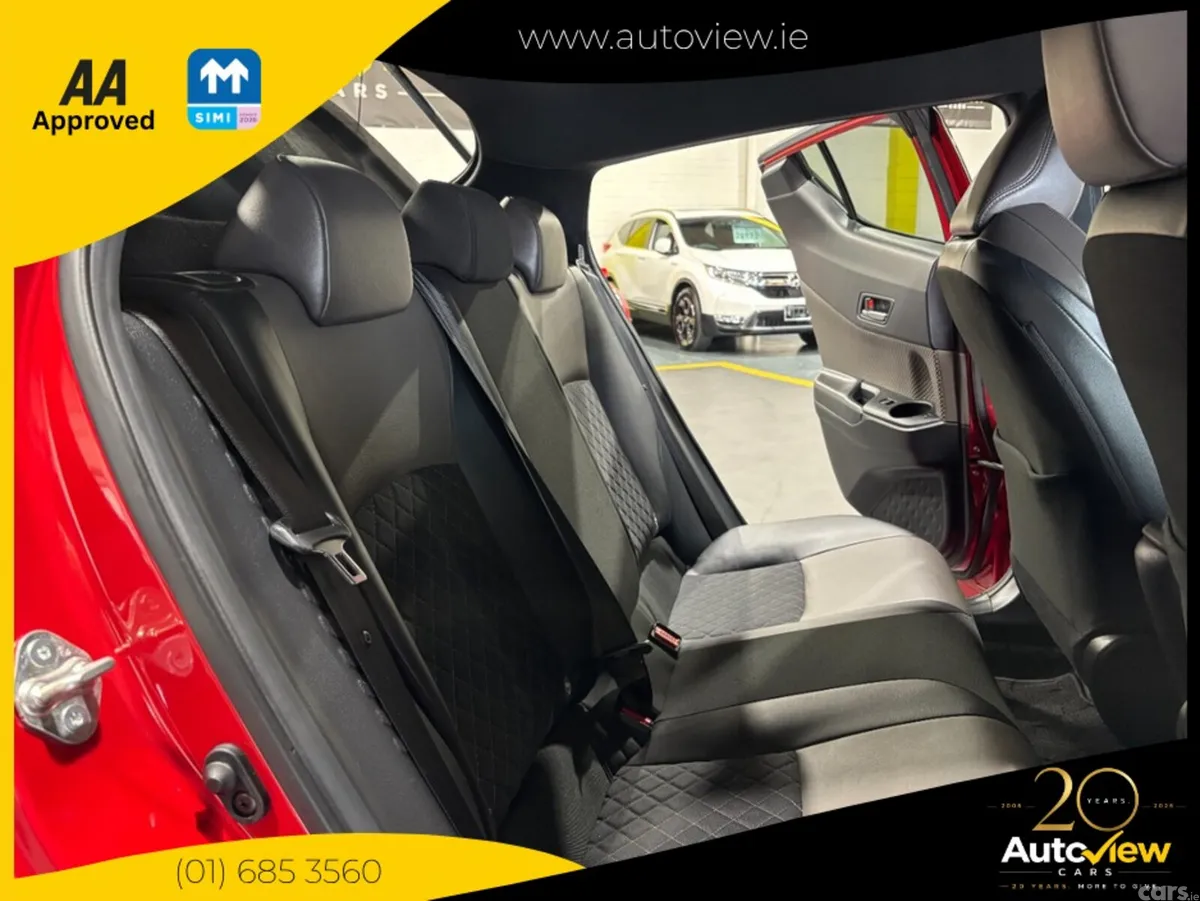 Toyota C-HR SUV, Petrol Hybrid, 2021, Red