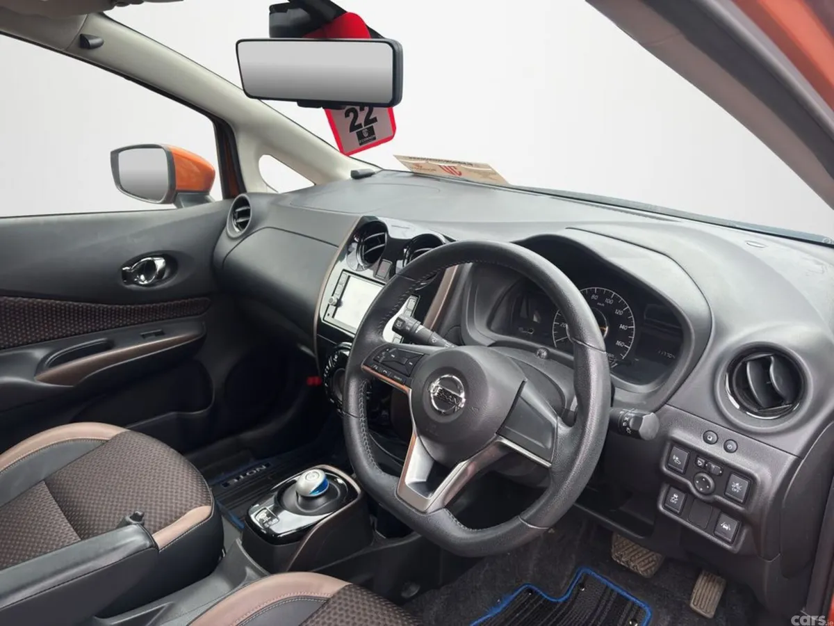 Nissan Note Hatchback, Petrol Hybrid, 2017, Orange