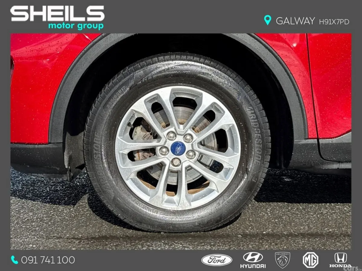 Ford Kuga SUV, Petrol Plug-in Hybrid, 2023, Red