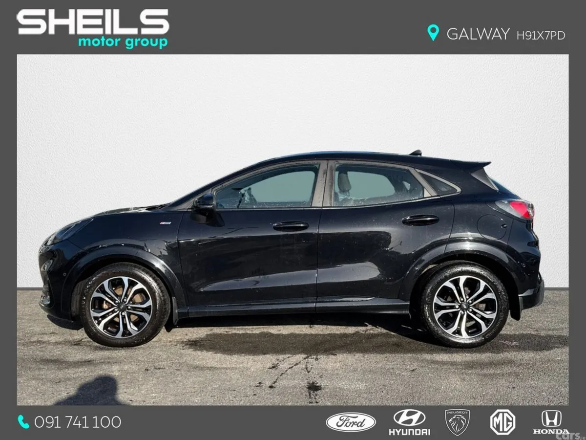 Ford Puma MPV, Petrol Hybrid, 2021, Black