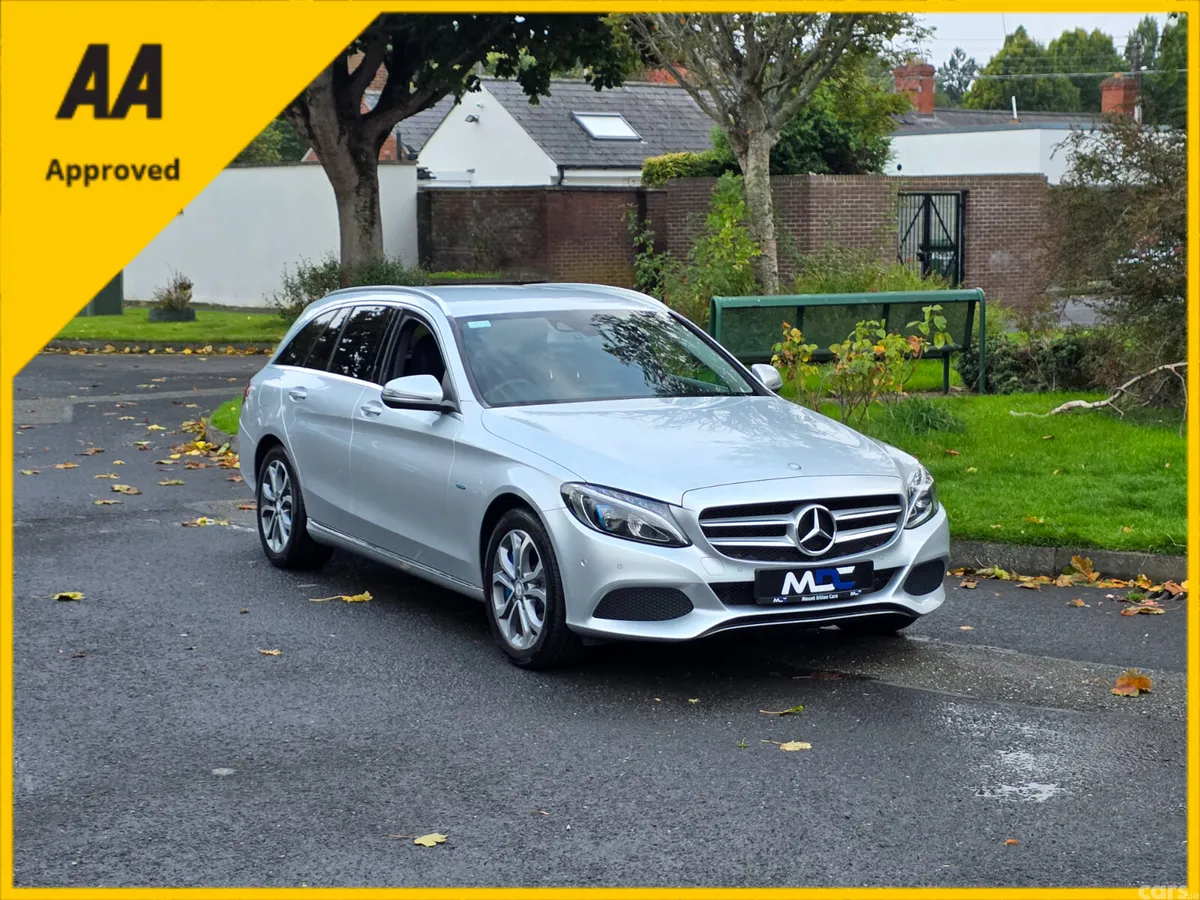 Mercedes-Benz C-Class Estate, Petrol Plug-in Hybrid, 2016, Silver