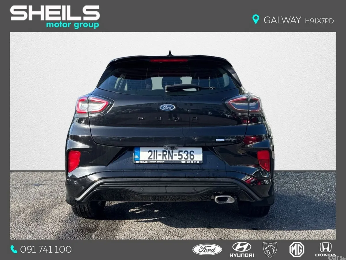Ford Puma MPV, Petrol Hybrid, 2021, Black
