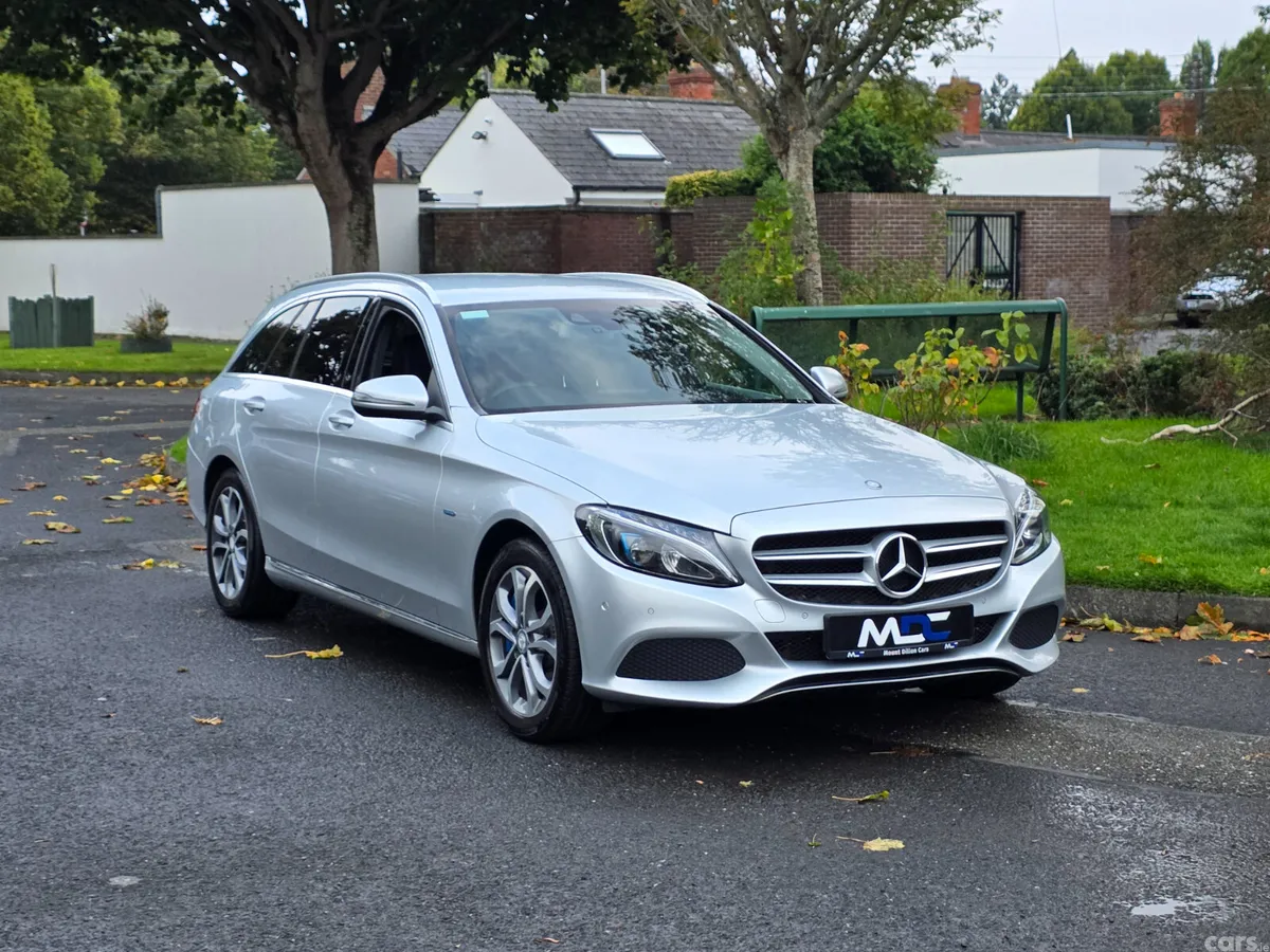 Mercedes-Benz C-Class Estate, Petrol Plug-in Hybrid, 2016, Silver