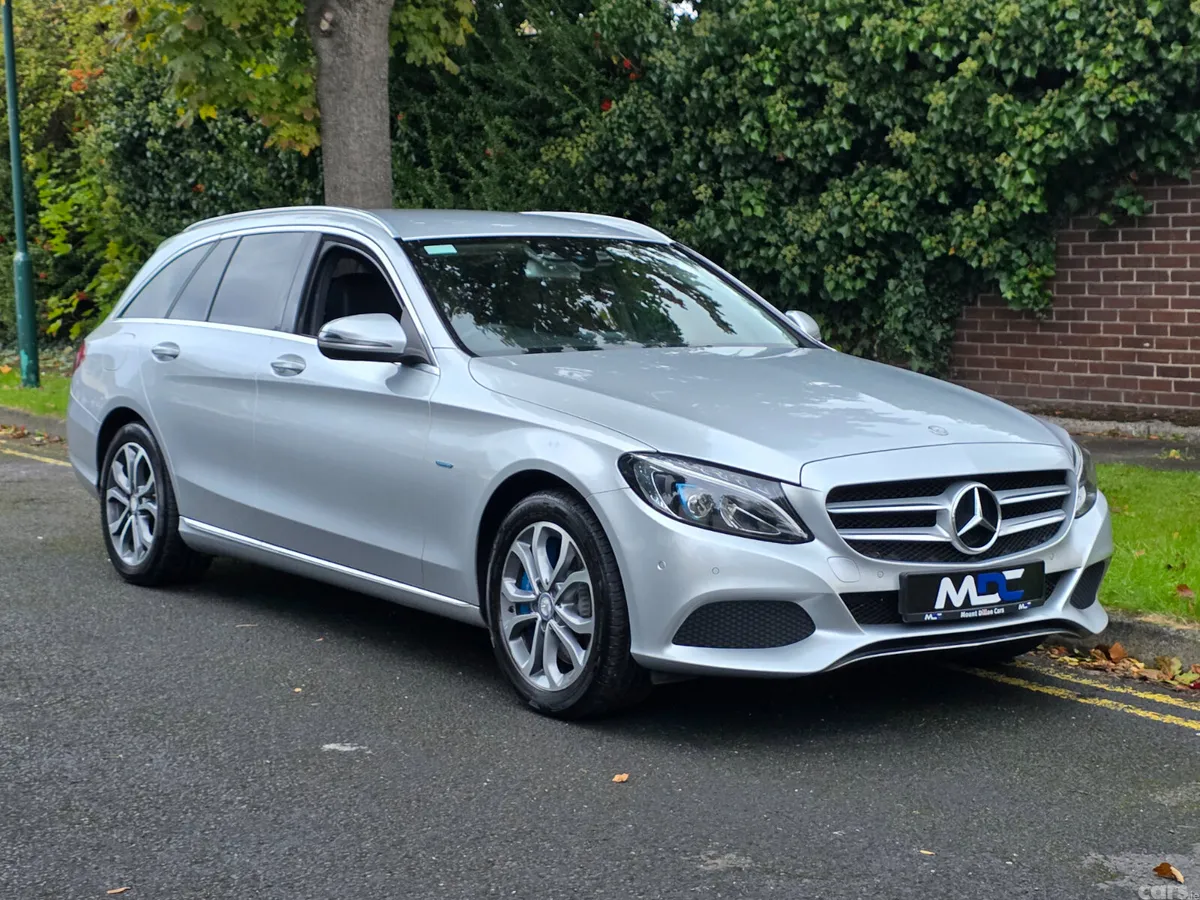 Mercedes-Benz C-Class Estate, Petrol Plug-in Hybrid, 2016, Silver