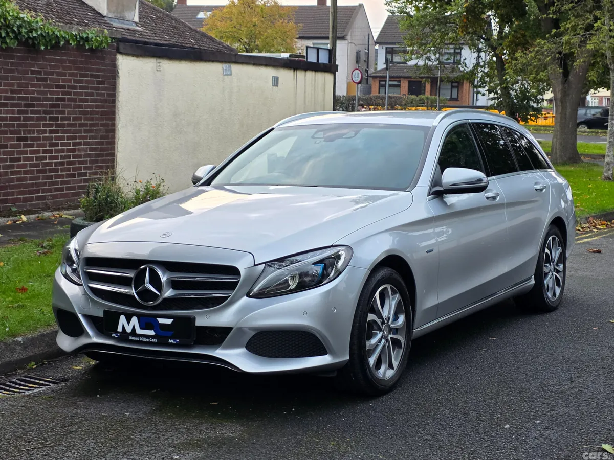 Mercedes-Benz C-Class Estate, Petrol Plug-in Hybrid, 2016, Silver