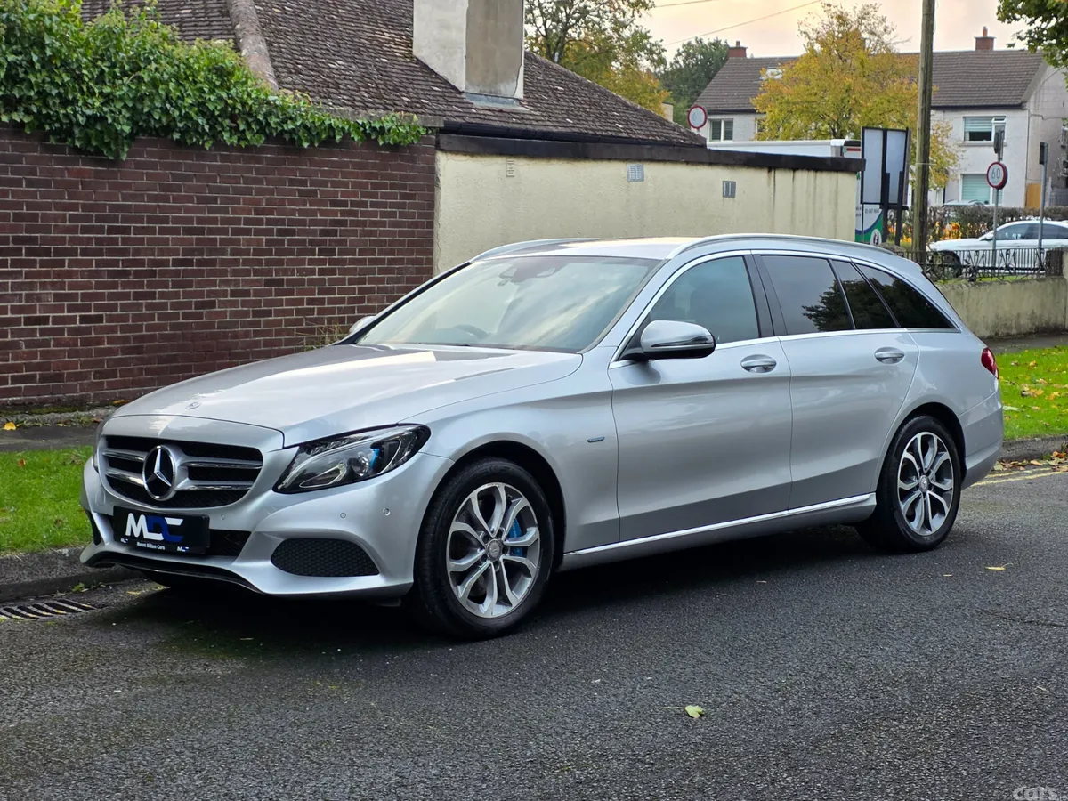 Mercedes-Benz C-Class Estate, Petrol Plug-in Hybrid, 2016, Silver