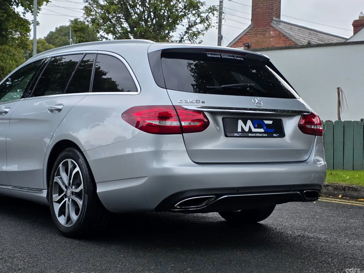 Mercedes-Benz C-Class Estate, Petrol Plug-in Hybrid, 2016, Silver