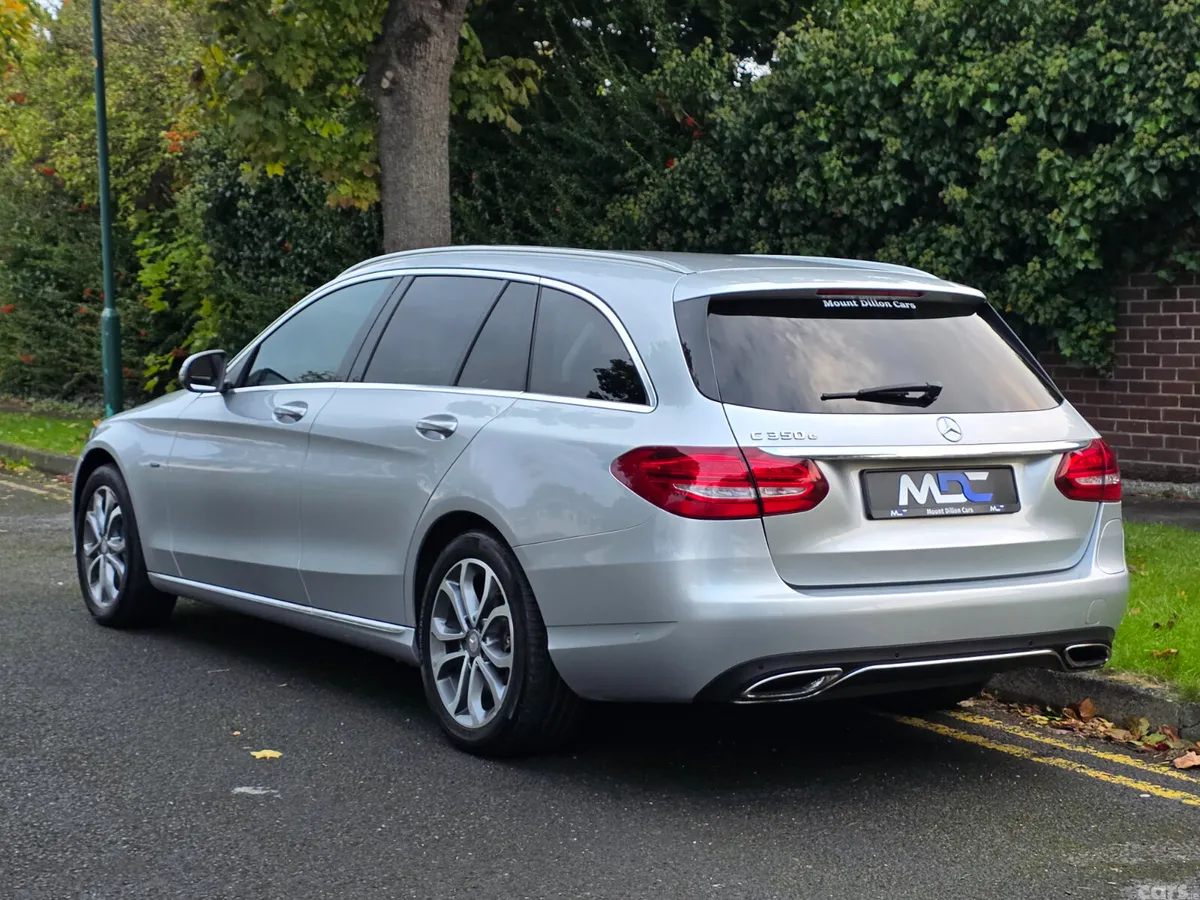 Mercedes-Benz C-Class Estate, Petrol Plug-in Hybrid, 2016, Silver
