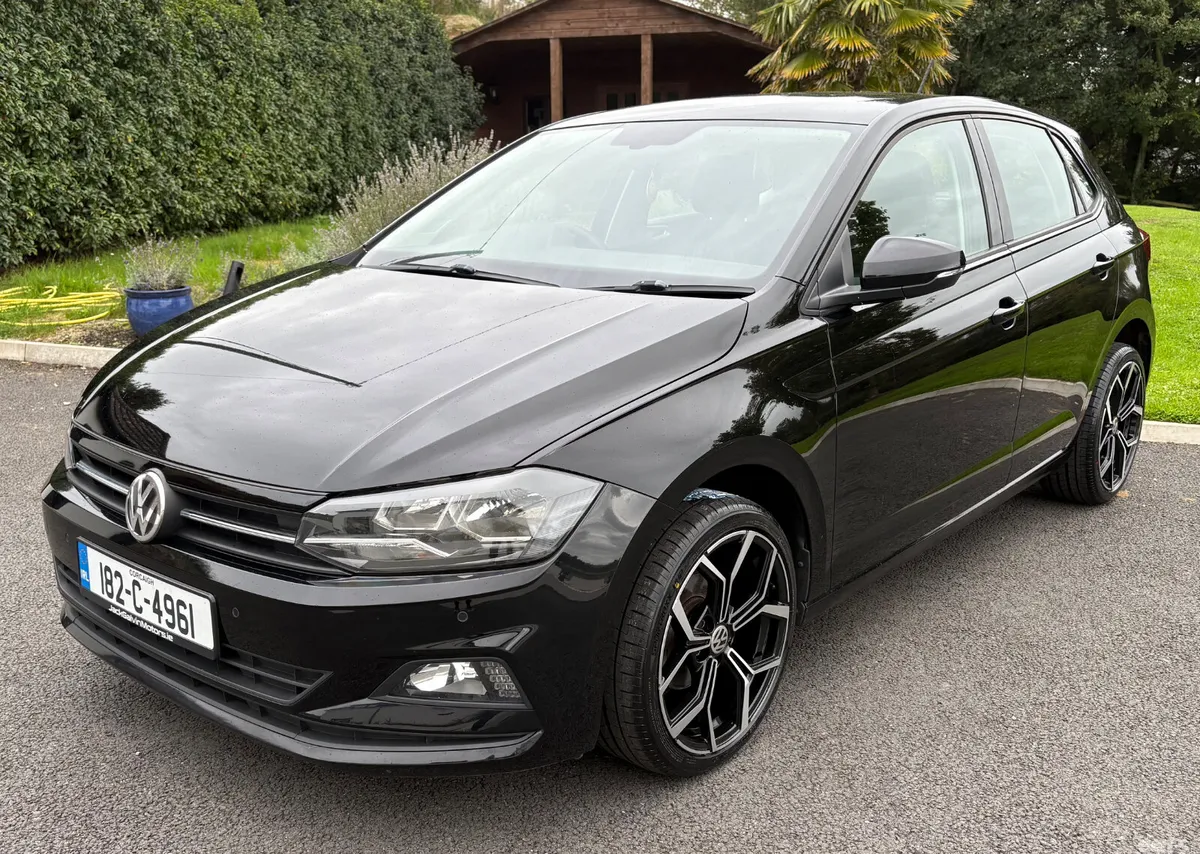 Volkswagen Polo Hatchback, Petrol, 2018, Black