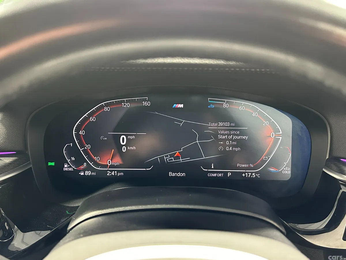 BMW 5-Series Estate, Diesel, 2021, Blue