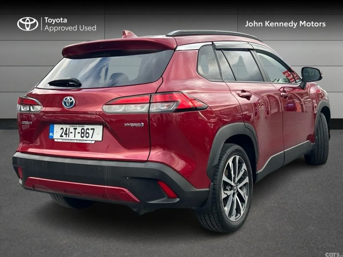 Toyota Corolla Cross SUV, Petrol Hybrid, 2024, Red