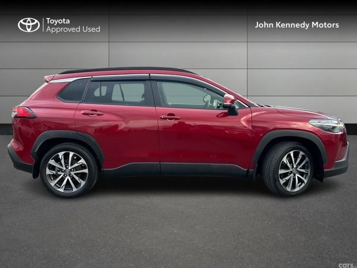 Toyota Corolla Cross SUV, Petrol Hybrid, 2024, Red