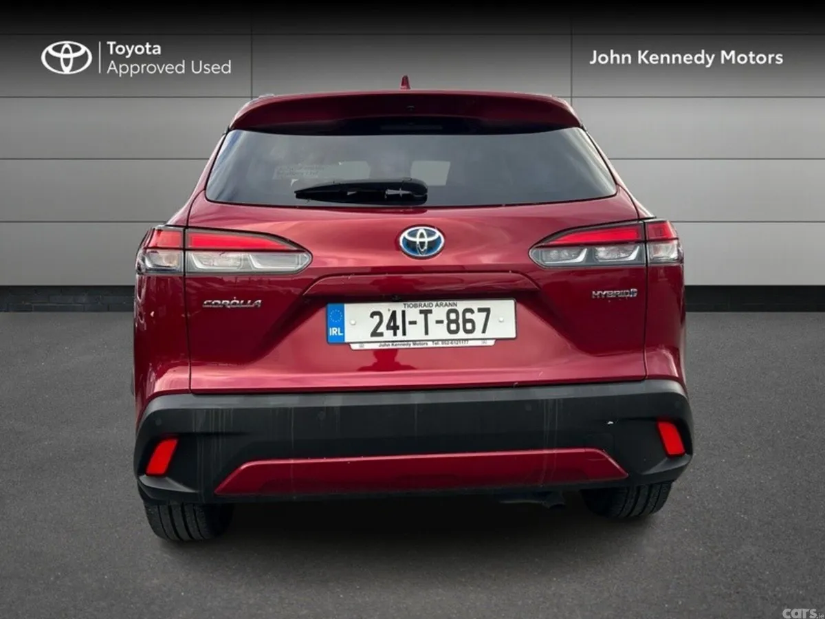 Toyota Corolla Cross SUV, Petrol Hybrid, 2024, Red