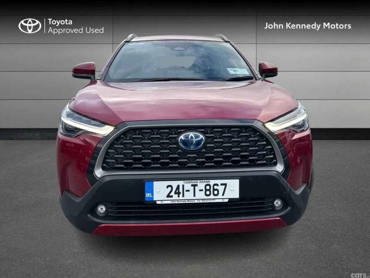 Toyota Corolla Cross SUV, Petrol Hybrid, 2024, Red