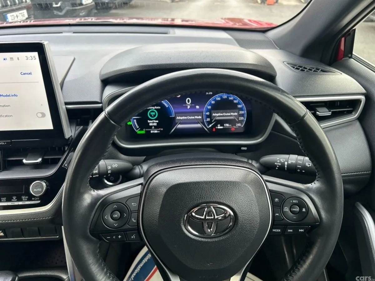 Toyota Corolla Cross SUV, Petrol Hybrid, 2024, Red