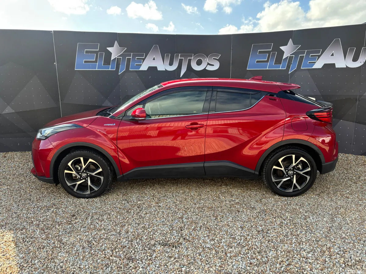 Toyota C-HR Hatchback, Petrol Hybrid, 2020, Red
