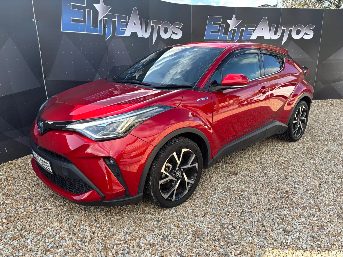 Toyota C-HR Hatchback, Petrol Hybrid, 2020, Red