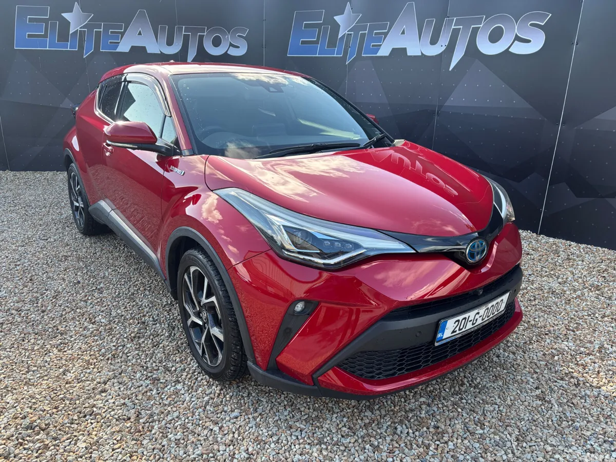 Toyota C-HR Hatchback, Petrol Hybrid, 2020, Red