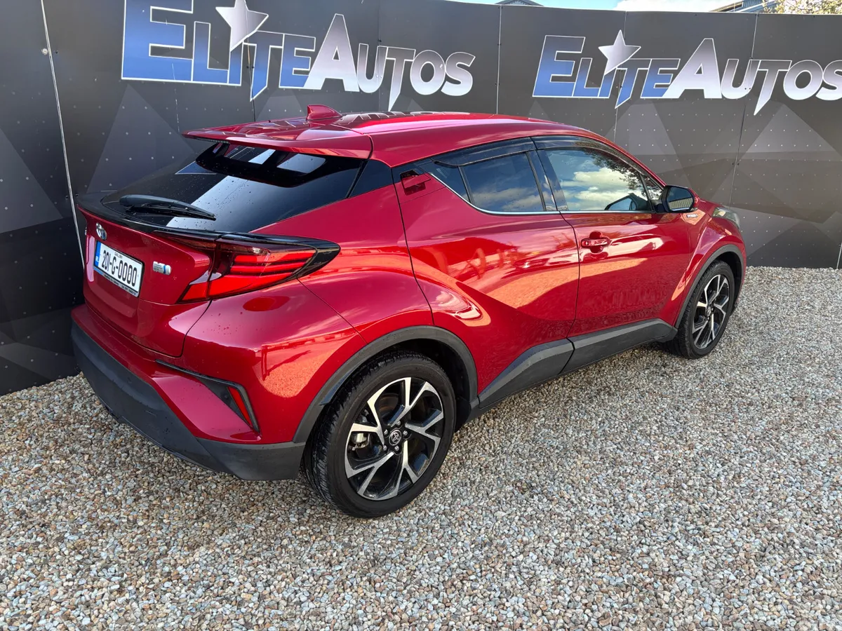 Toyota C-HR Hatchback, Petrol Hybrid, 2020, Red