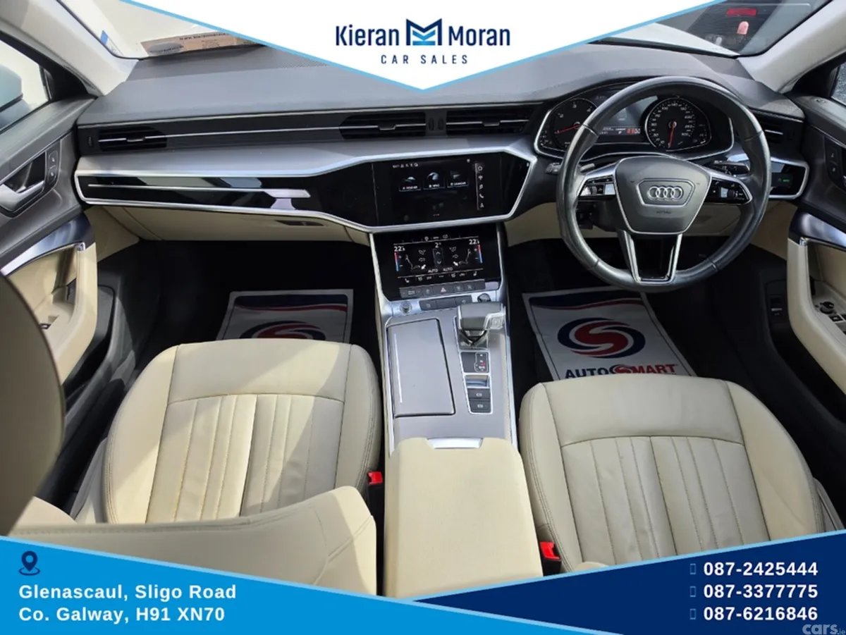 Audi A6 Saloon, Diesel, 2021, White