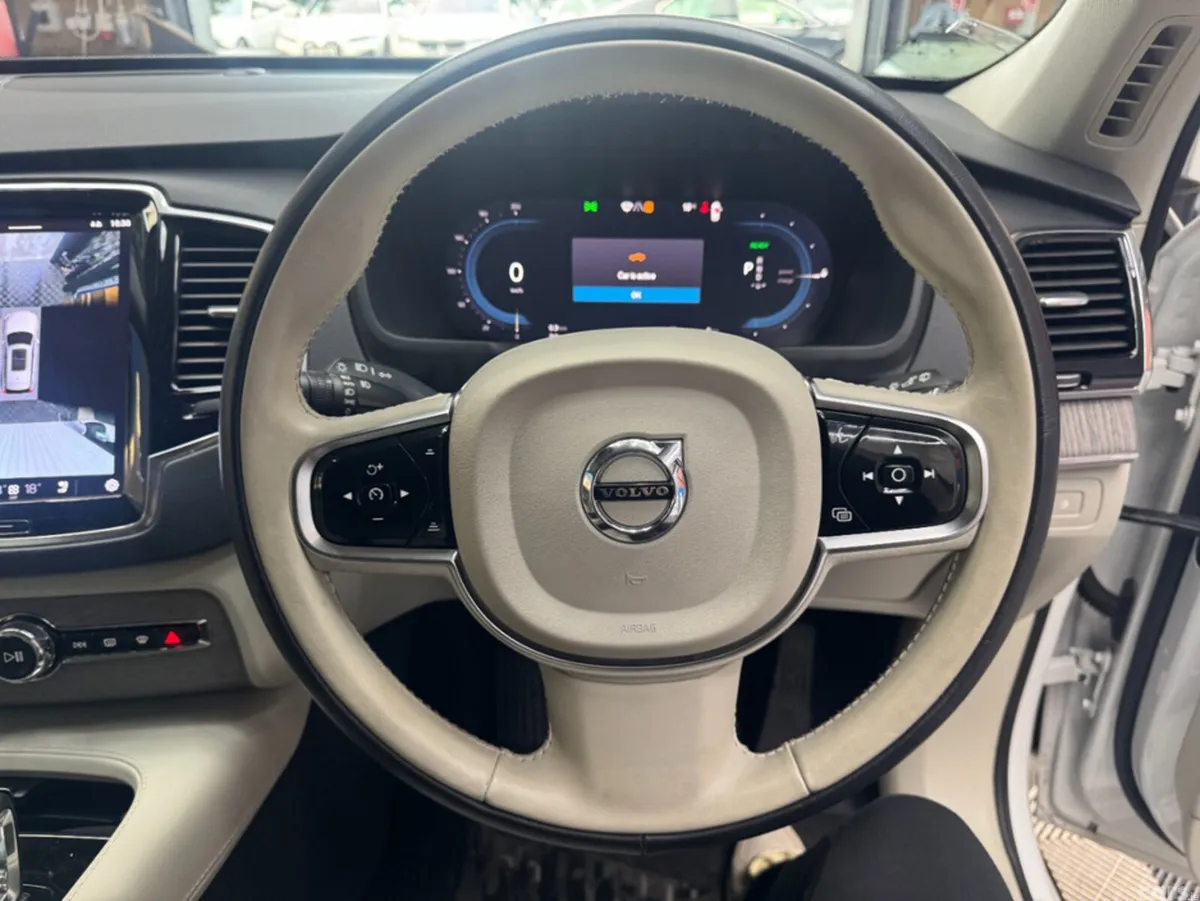 Volvo XC90 SUV, Petrol Plug-in Hybrid, 2023, White