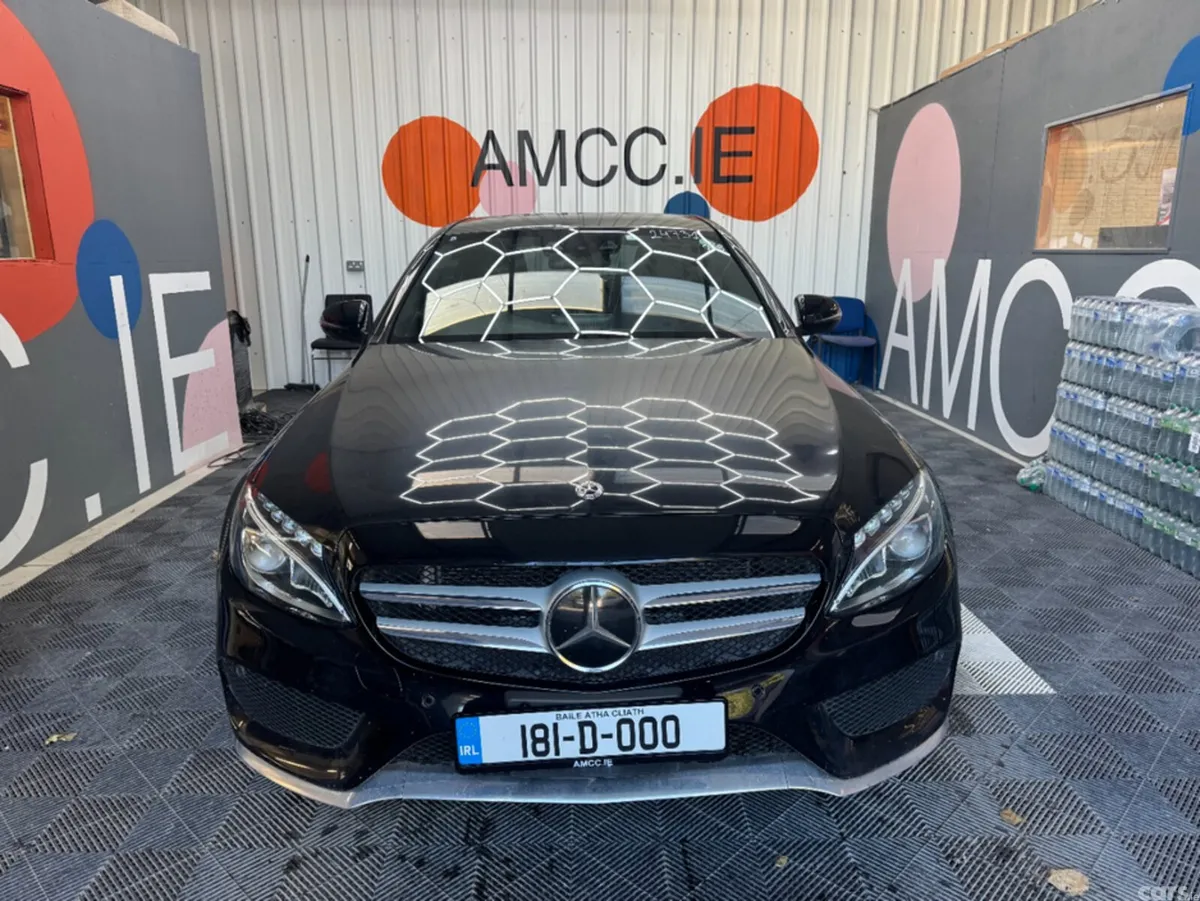 Mercedes-Benz C-Class Saloon, Petrol, 2018, Black