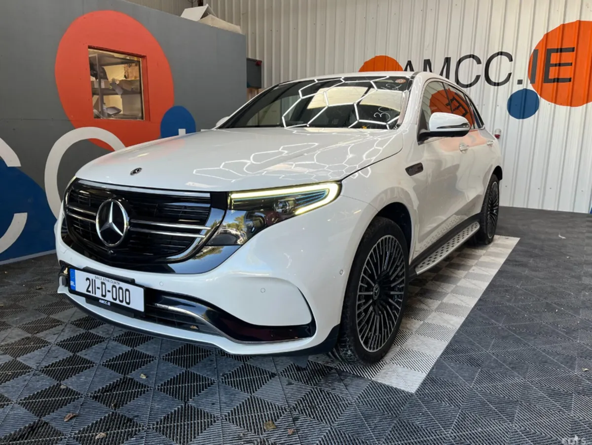 Mercedes-Benz EQC SUV, Electric, 2021, White