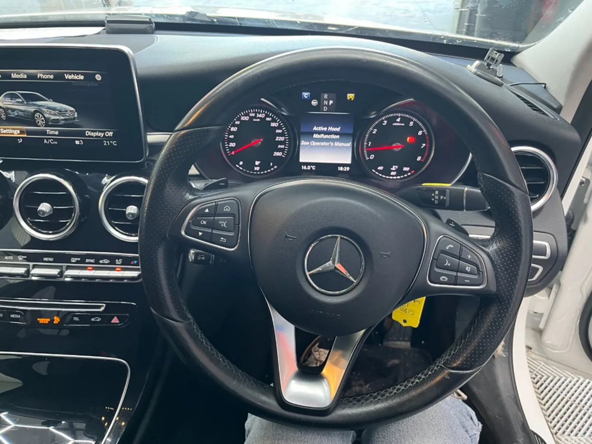 Mercedes-Benz C-Class Saloon, Petrol, 2017, White