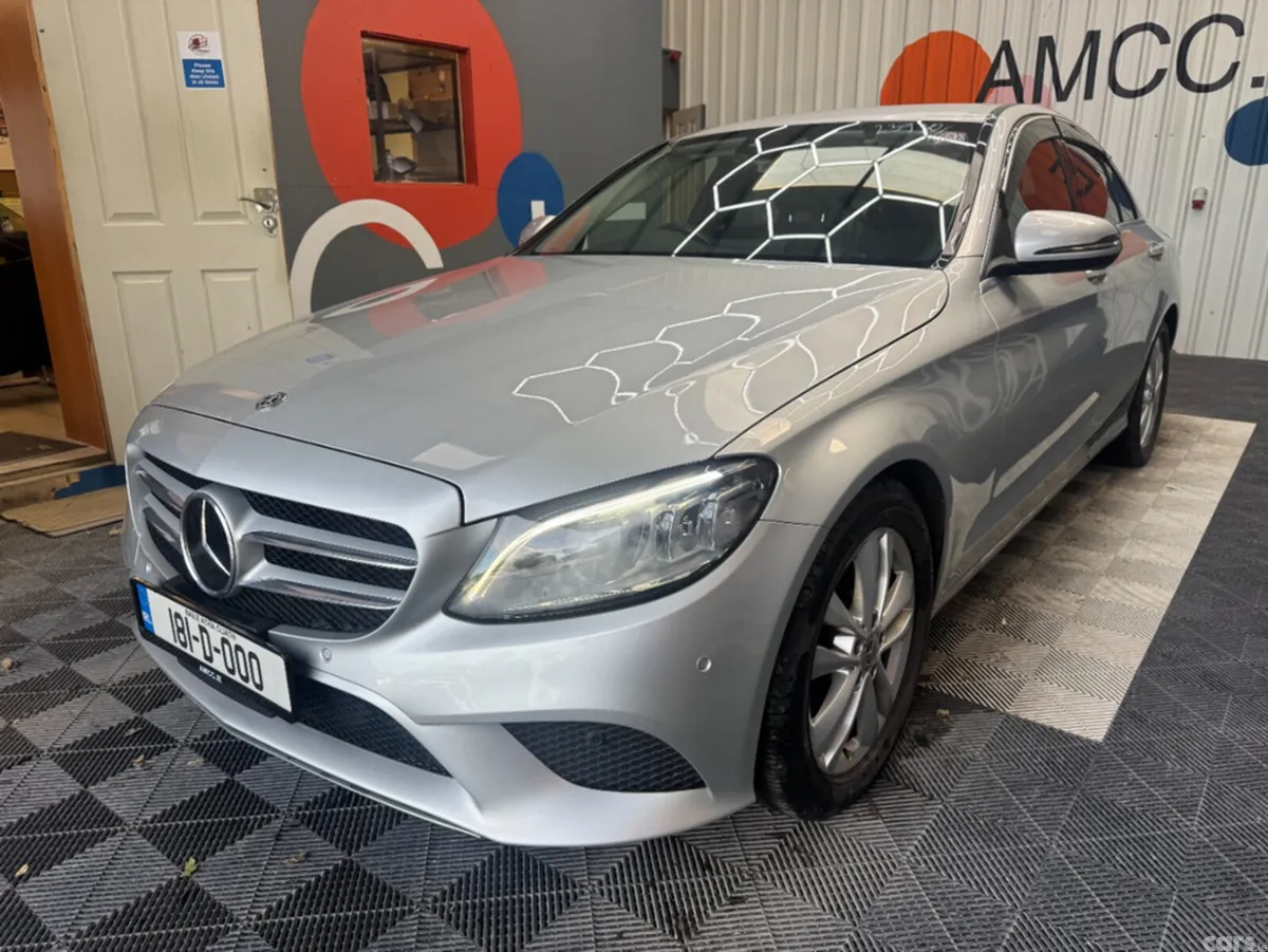 Mercedes-Benz C-Class Saloon, Petrol, 2018, Silver