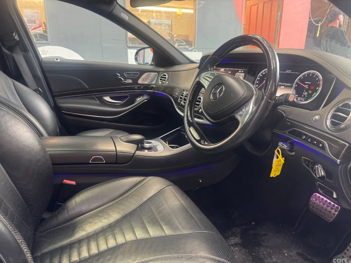 Mercedes-Benz S-Class Saloon, Petrol Hybrid, 2014, Black